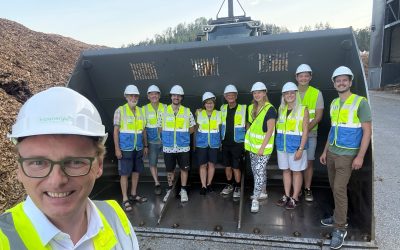 Energieforum Steiermark besucht das Heizkraftwerk Köflach der Bioenergie Gruppe
